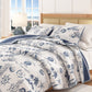 Coastal Printed Cotton Quilt Set - Calypso Collection