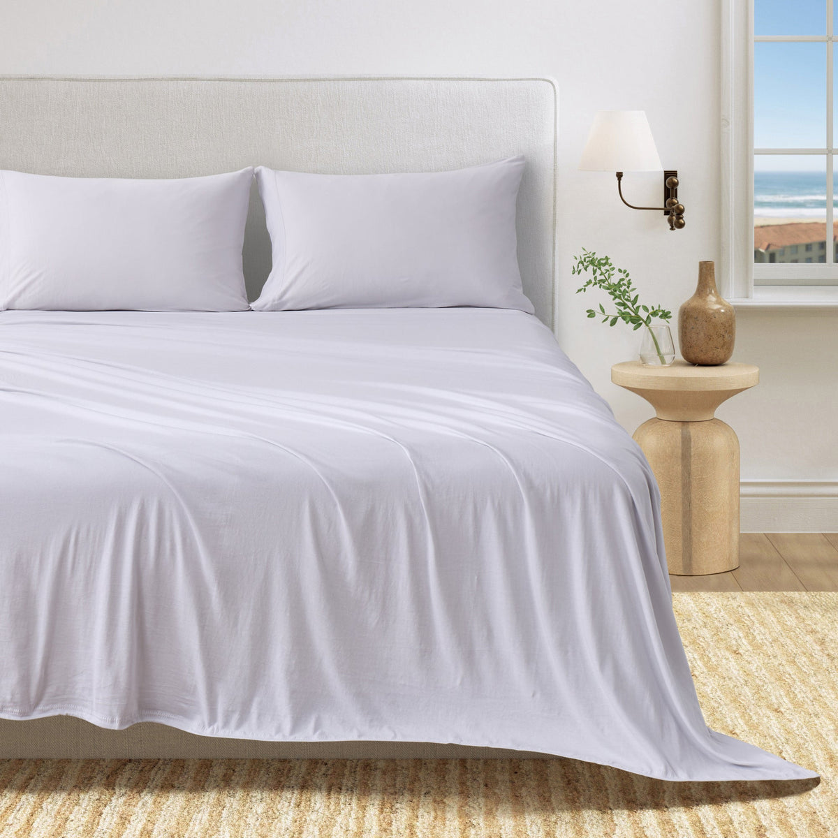 100% Organic Cotton Jersey Knit Sheets