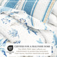 Stripe & Ocean Story Coastal Quilt Set - New Castle Collection