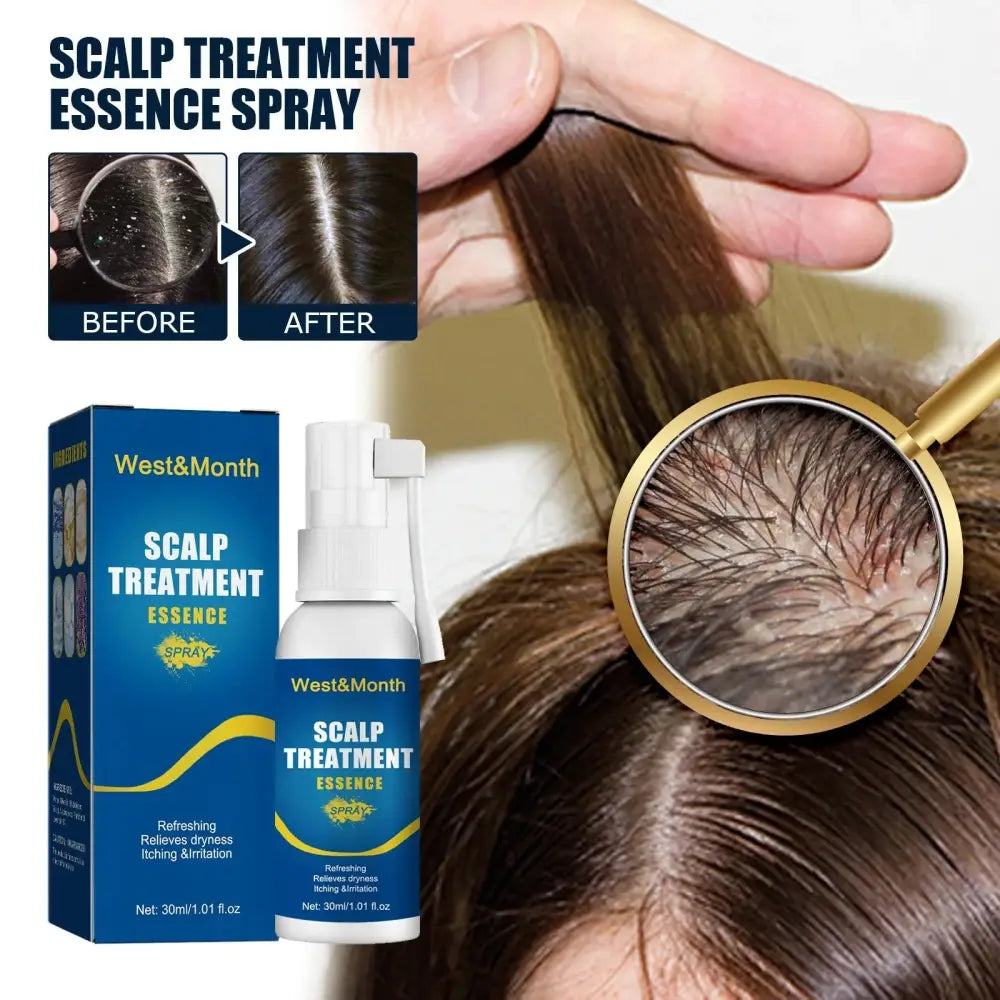 West and Month Hair Follicle Root Repair Essence Spray