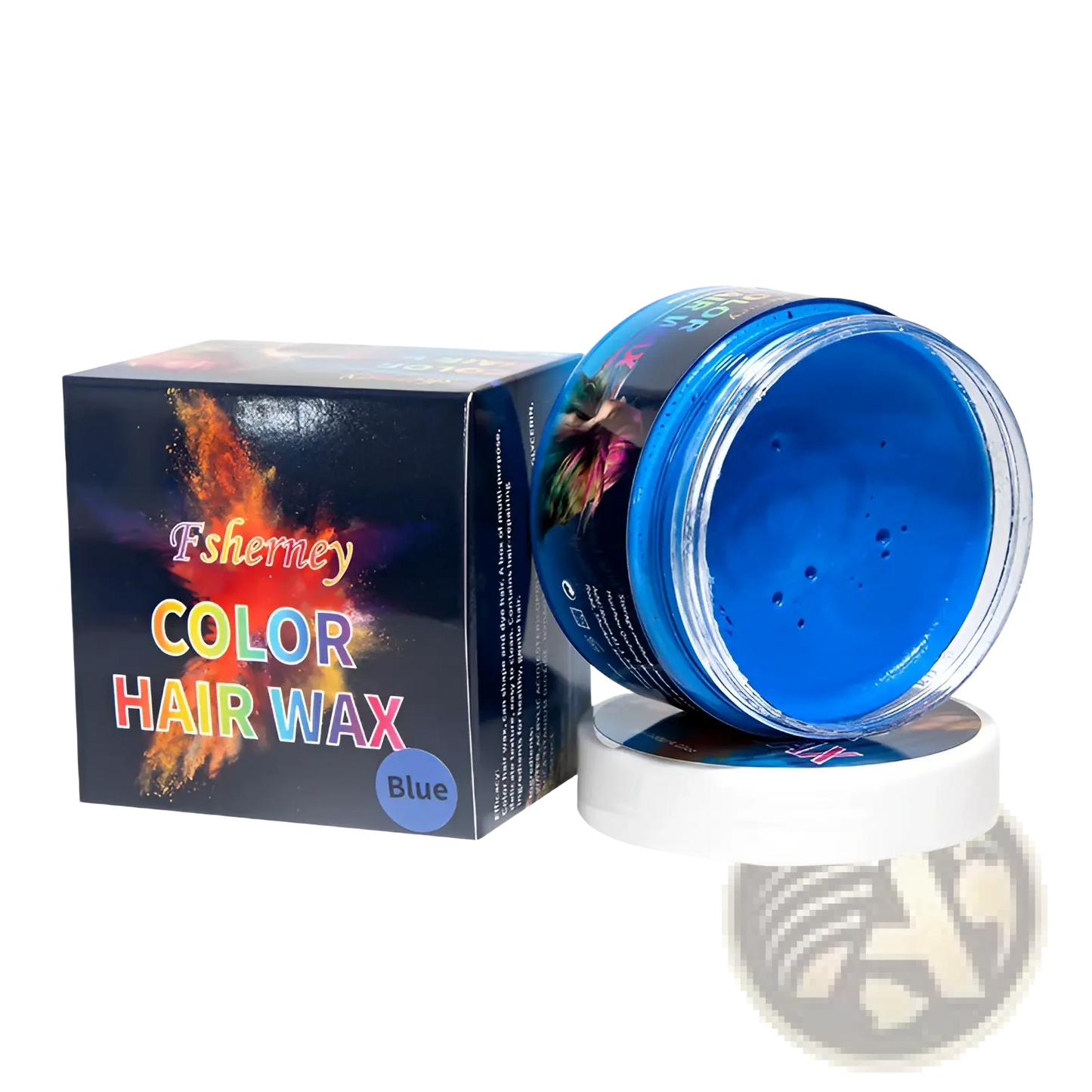 Hair Color Wax Styling Clay 120g Strong Hold Mud