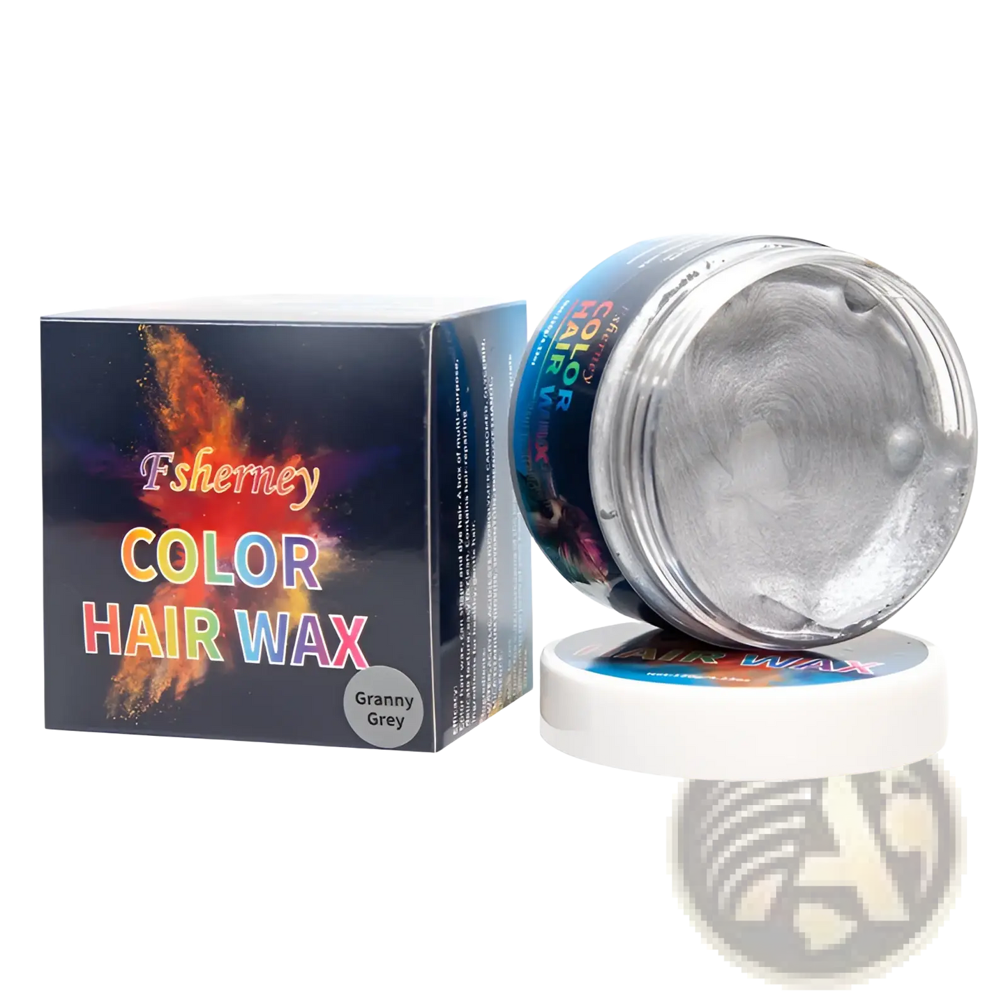 Hair Color Wax Styling Clay 120g Strong Hold Mud