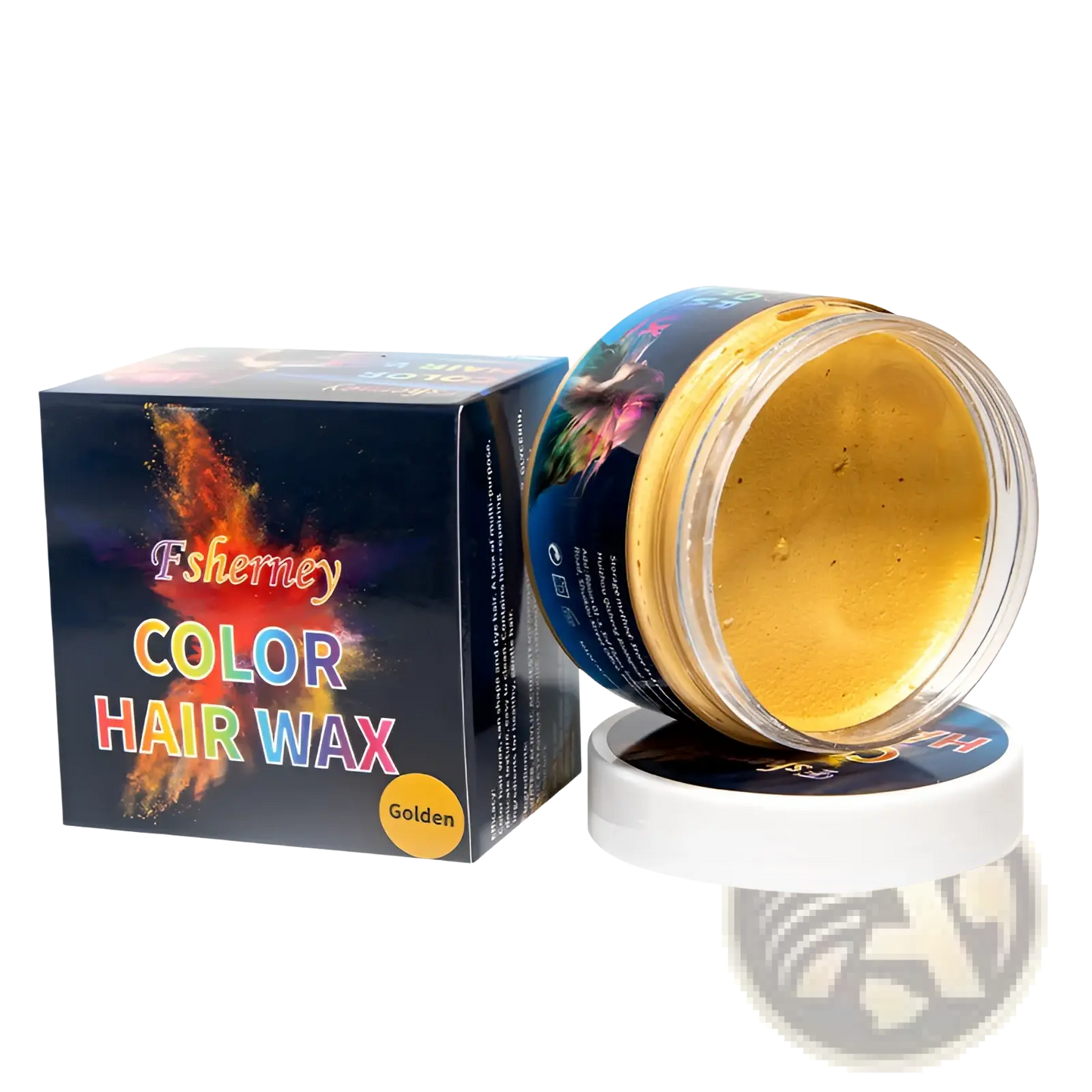 Hair Color Wax Styling Clay 120g Strong Hold Mud