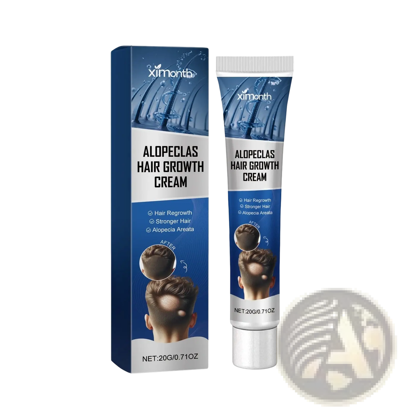 Hair Growth Cream with Saffron and Ginger Extract
