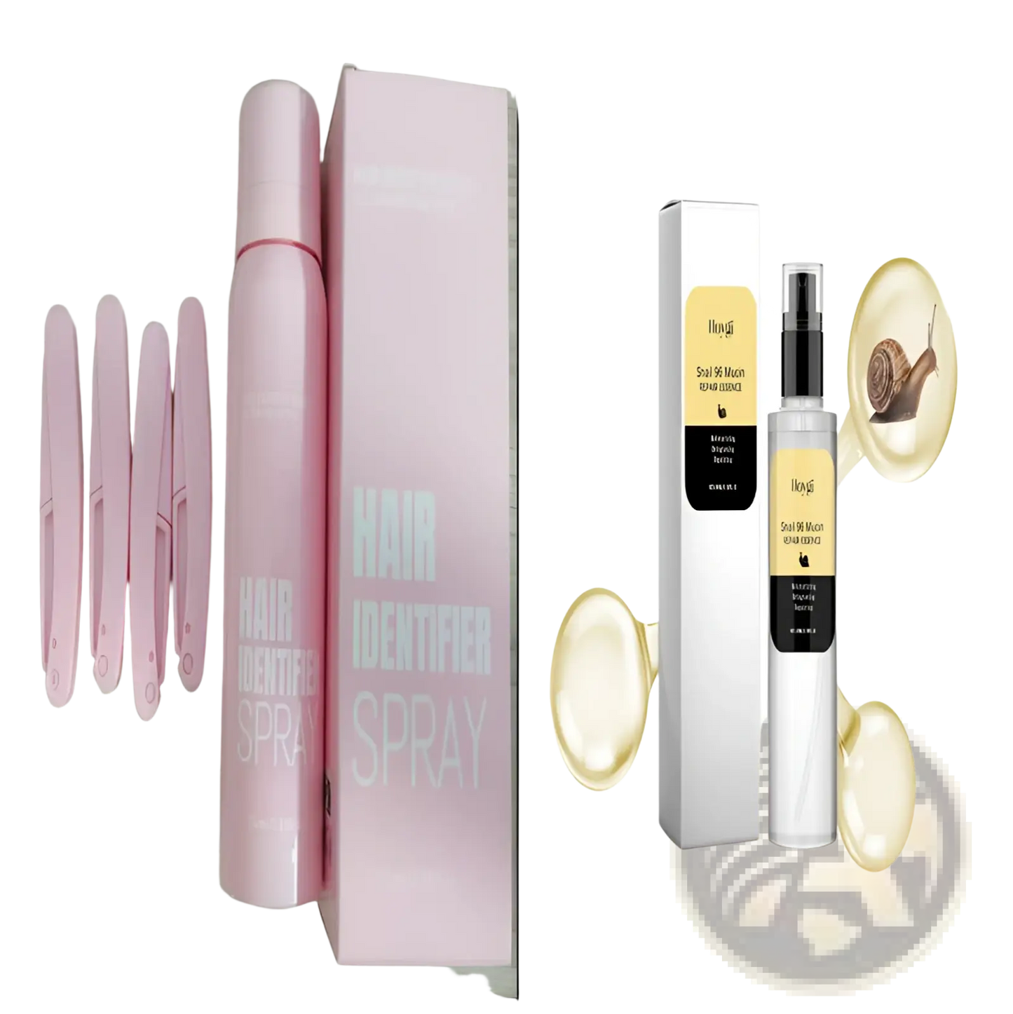 Hair Identifier Spray and Dermaplaning Razor Set