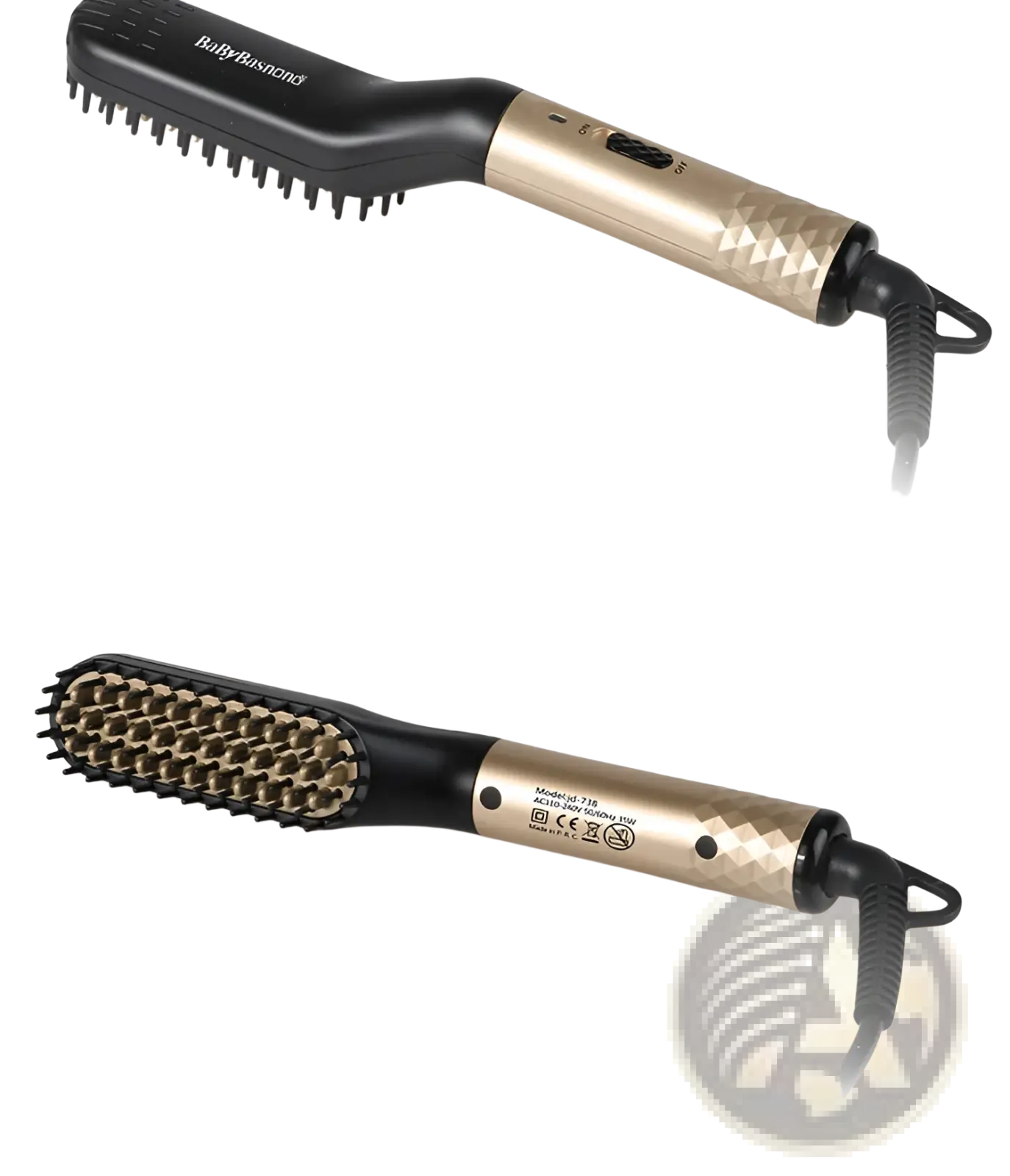 Hair Straightener Brush for Men Beard and Hair Styling