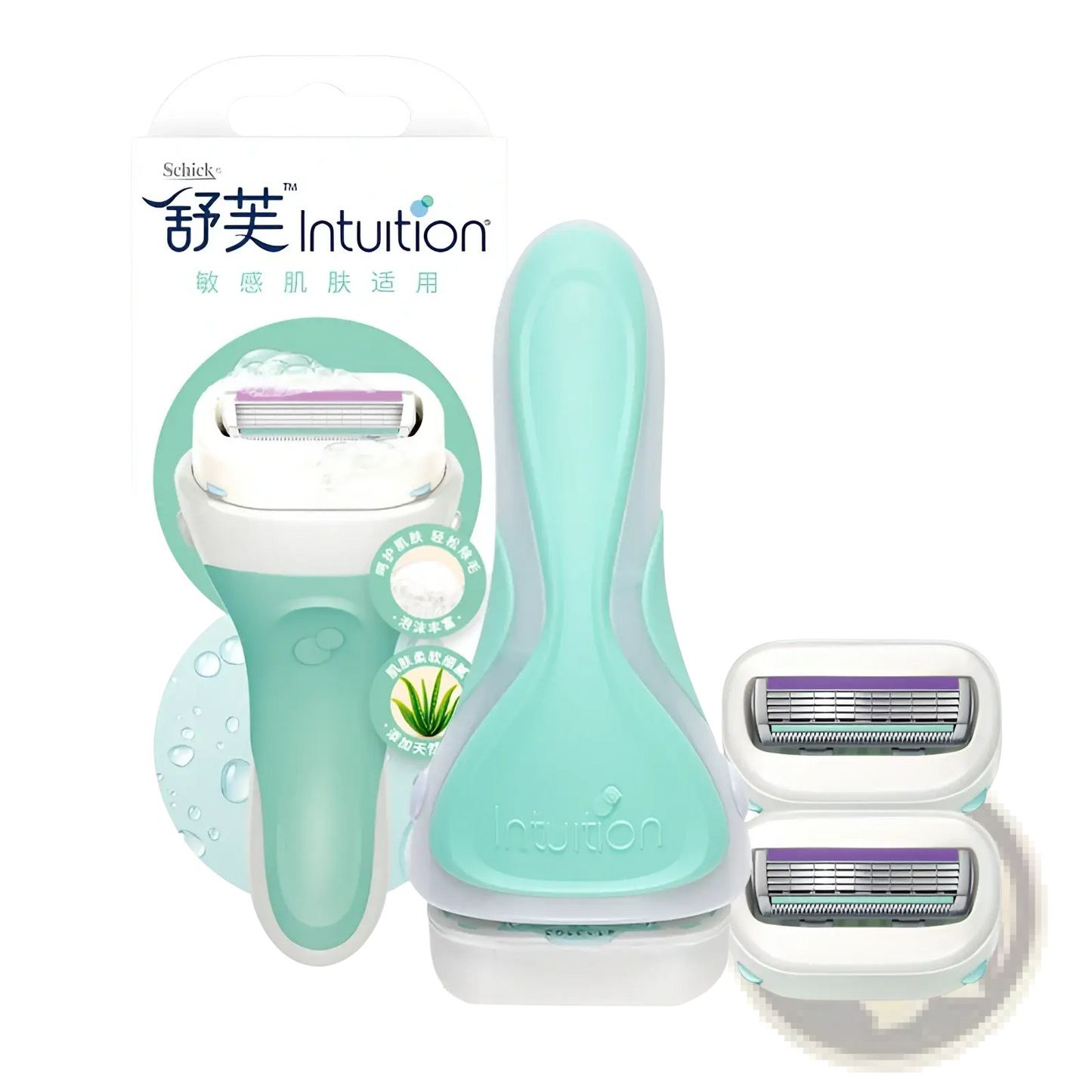 Hair Trimmer and Razor Set for Sensitive Skin