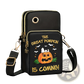 Halloween Pumpkin Snoopy Embroidered Crossbody Phone Bag