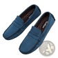 Hand-stitched Suede Loafers Handmade Velvet Shoes