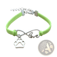 Hand-woven Infinite Love Pet Paw Suede Bracelet