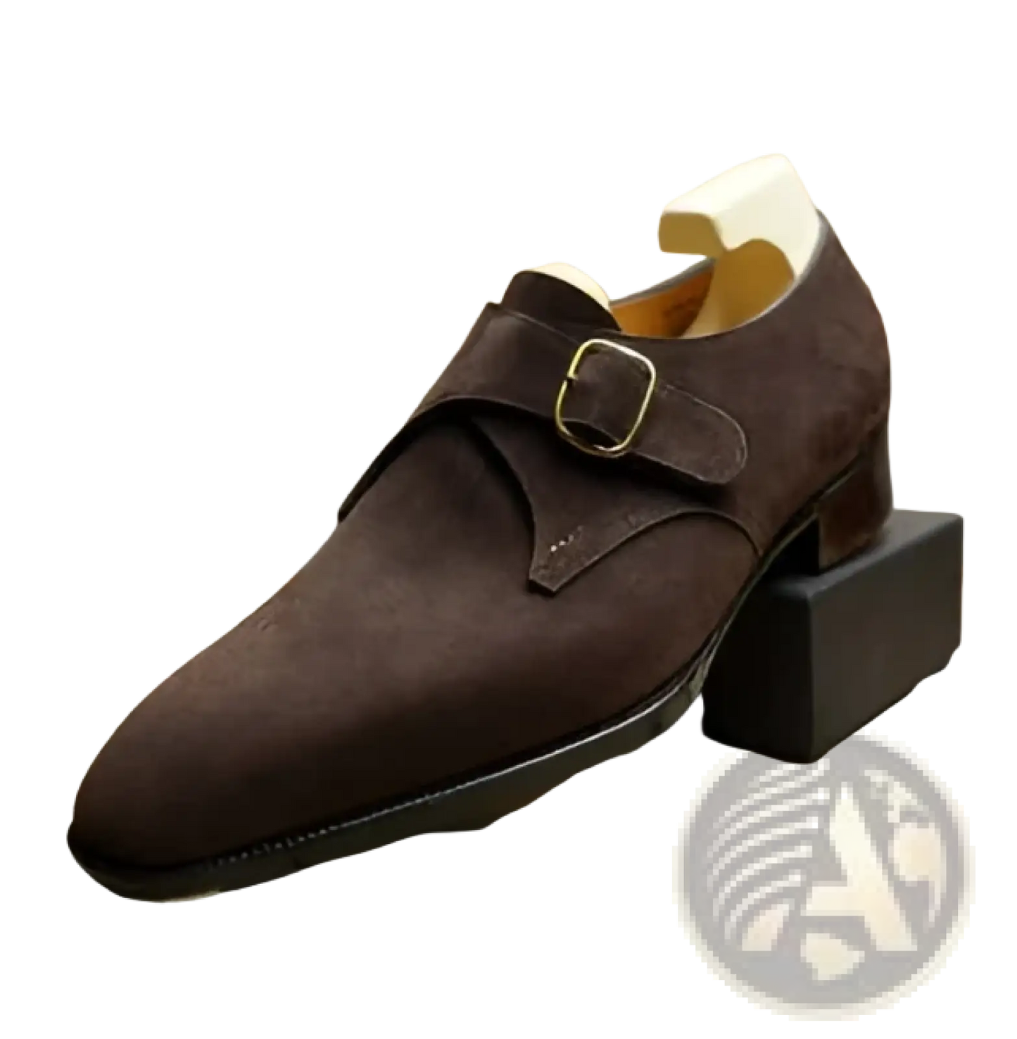 Handmade Suede Horsebit Loafers for Men Business Casual Shoes