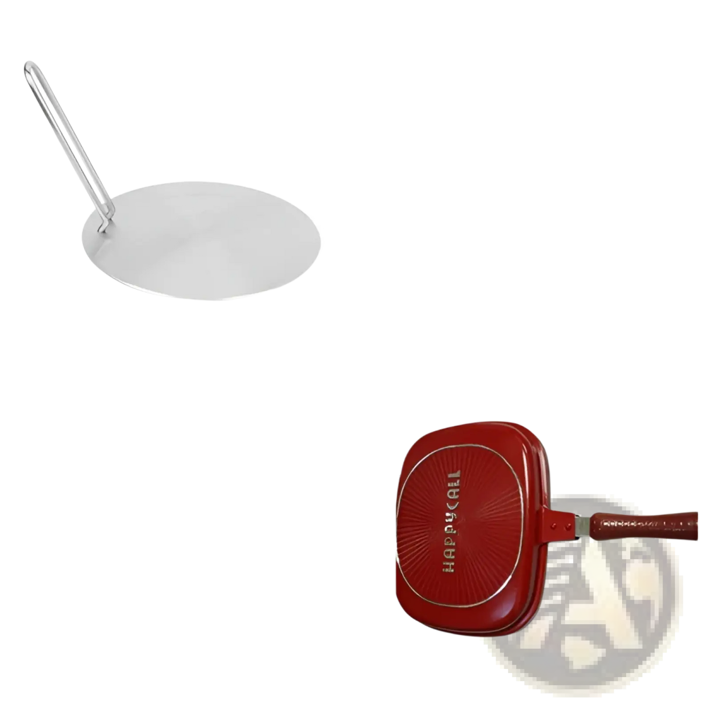 Happycall 32cm Non Stick Double Sided Frying Pan Red
