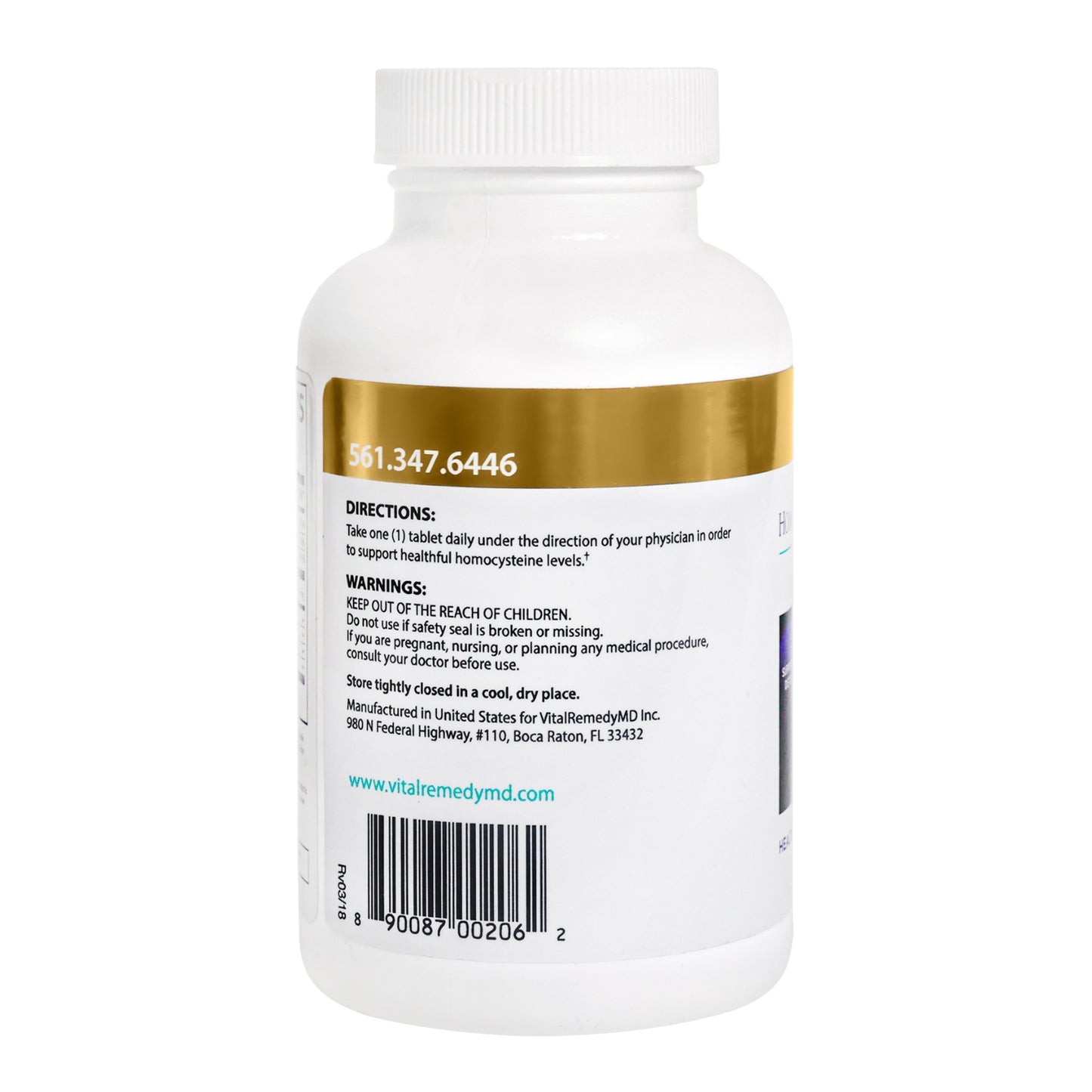 Vital Remedy MD HomocysteineFormula-PLUS - 60 tablets