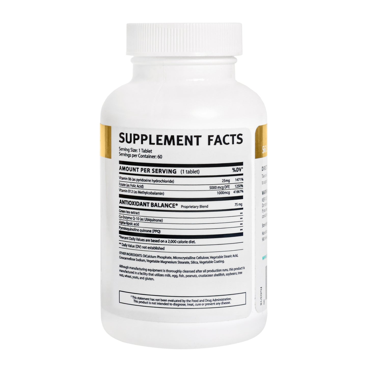 Vital Remedy MD HomocysteineFormula-PLUS - 60 tablets