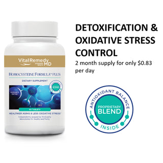 Vital Remedy MD HomocysteineFormula-PLUS - 60 tablets