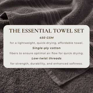 Cotton Terry Bath Towel Set - Cooper Collection