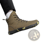 Hiking Boots Wide Toe Leather High Top Sports Shoes