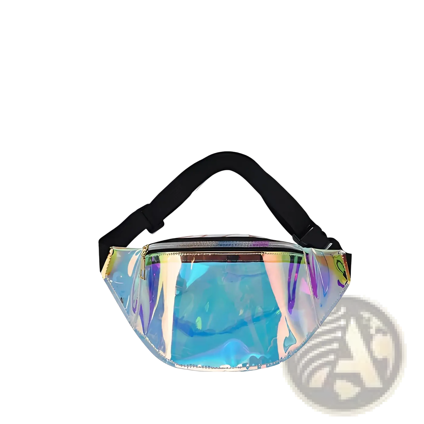 Holographic Iridescent Tpu Waist Bag Chest Satchel