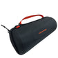 Homvare Portable Speaker Case with Adjustable Strap – Durable Storage for Travel & Protection - Black