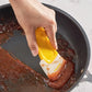 Smiley Silicone Kitchen Squeegee and Grease Scrub Brush
