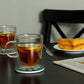 Homvare Glass Coffee Mug, Tea Cup for Office and Home Suitable for Both Hot and Cold Beverage