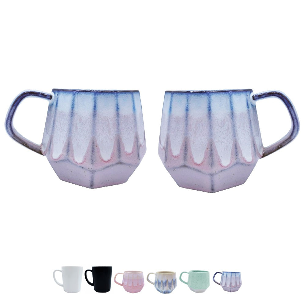 Homvare Porcelain Coffee Mug, Tea Cup for Office and Home Suitable for Both Hot and Cold Beverage