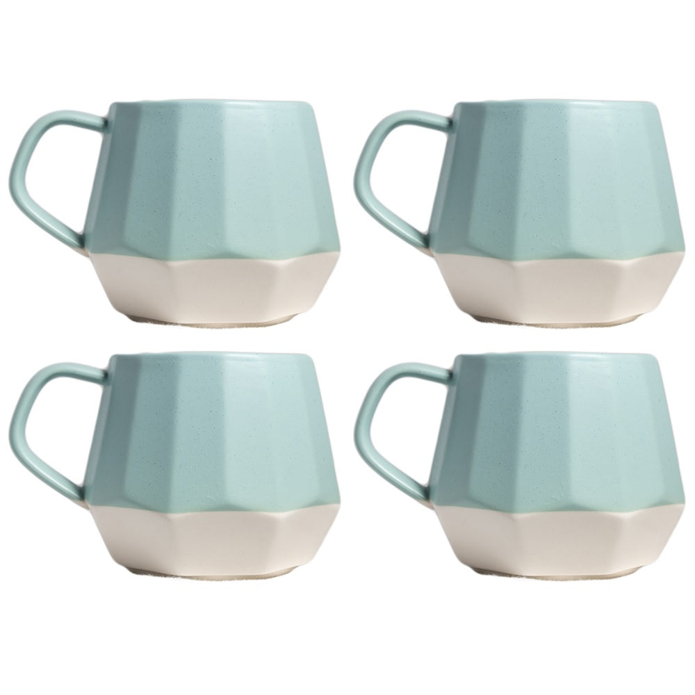 Homvare Porcelain Coffee Mug, Tea Cup for Office and Home Suitable for Both Hot and Cold Beverage