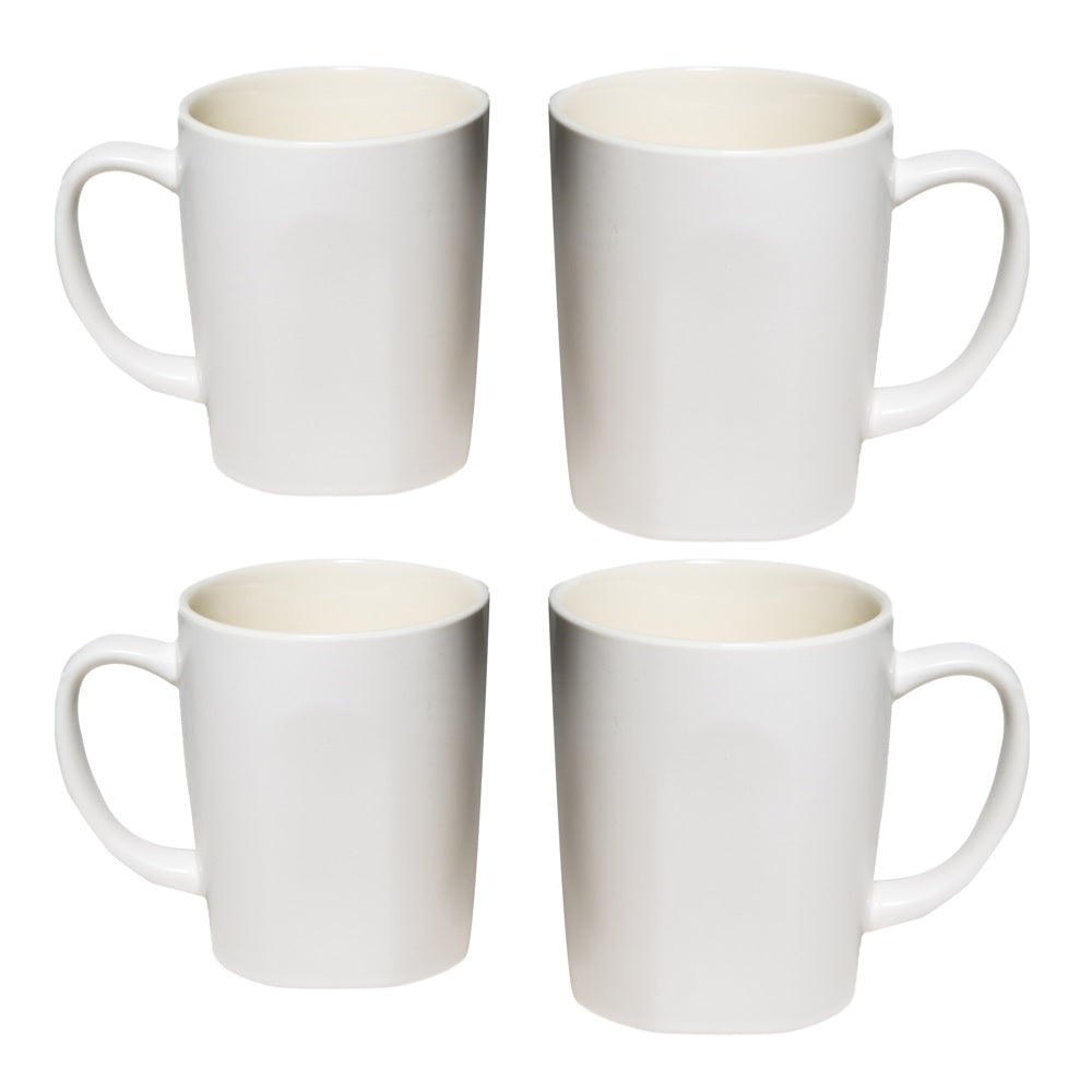 Homvare Porcelain Coffee Mug, Tea Cup for Office and Home Suitable for Both Hot and Cold Beverage