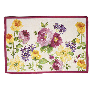 Homvare Table Placemats, Holiday Dinner, Parties, Home Décor, Woven Tapestry 13”X19”-Set of 4