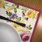 Homvare Table Placemats, Holiday Dinner, Parties, Home Décor, Woven Tapestry 13”X19”-Set of 4