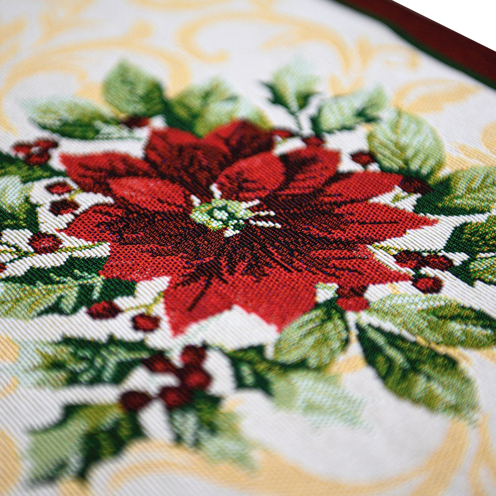 Homvare Table Placemats, Holiday Dinner, Parties, Home Décor, Woven Tapestry 13”X19”-Set of 4