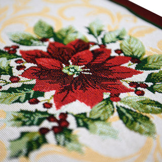 Homvare Table Placemats, Holiday Dinner, Parties, Home Décor, Woven Tapestry 13”X19”-Set of 4