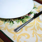 Homvare Table Placemats, Holiday Dinner, Parties, Home Décor, Woven Tapestry 13”X19”-Set of 4