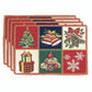 Homvare Table Placemats, Holiday Dinner, Parties, Home Décor, Woven Tapestry 13”X19”-Set of 4