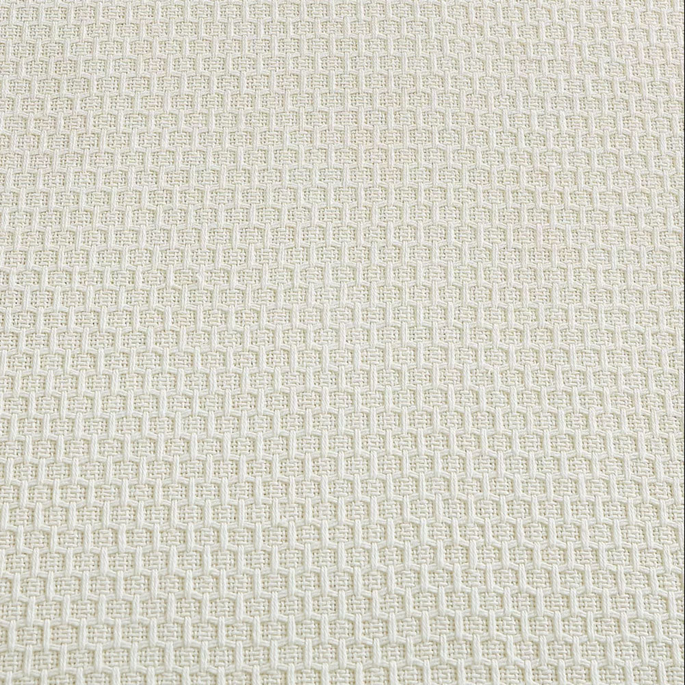 Homvare Super Soft  Cotton Basket Weave Blanket/Throw 90" x 90"