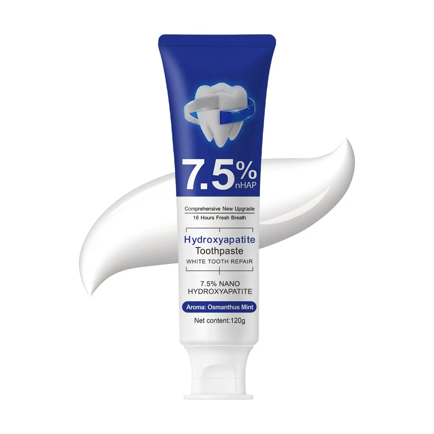 Hydroxyapatite Toothpaste 7.5% Nhap Osmanthus Mint 120g
