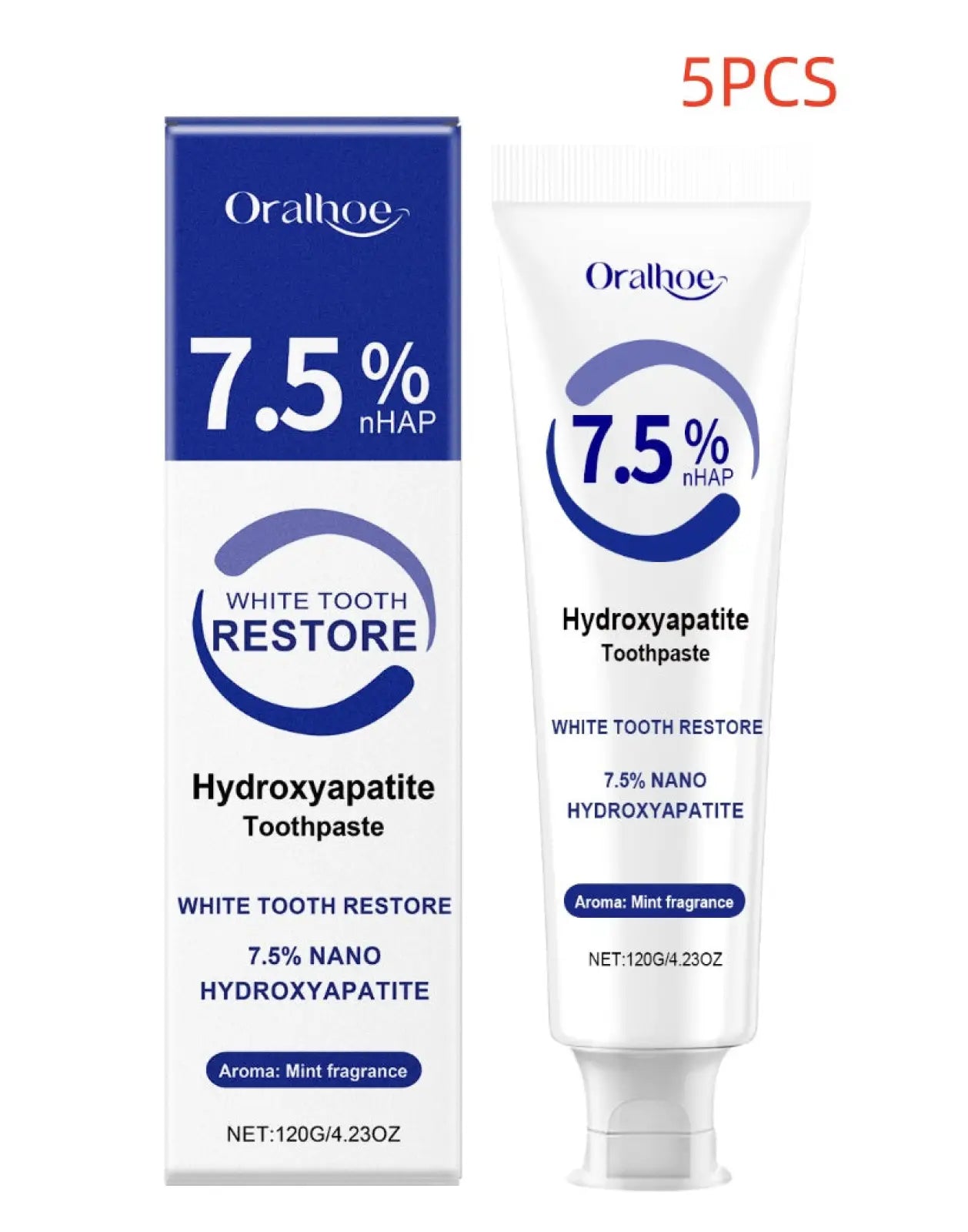 Hydroxyapatite Toothpaste Oral-b Mint Whitening 7.5% Nhap