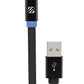 SCOSCHE FlatOut LED 3' Charge & Sync Cable with LED Indicator for Lightning devices