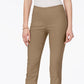 Charter Club Women's Chelsea Tummy Control Skinny-Leg Ankle Pants Honey Size 10