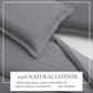 100% Cotton Honeycomb Waffle Duvet Set - Mattea Collection