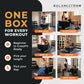 BalanceFrom Fitness 3 in 1 60lb Foam Box Jumping Exercise, Black (Damaged)