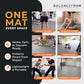 BalanceFrom Fitness 144 Sq Ft Interlocking EVA Foam Exercise Mat Tiles, Gray