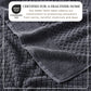 Cotton Diamond Waffle Weave Bath Towel Set - Grayson Collection