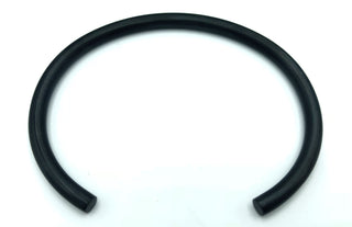 Homvare Unisex Stainless-Steel Matte Black Cuff Bracelet