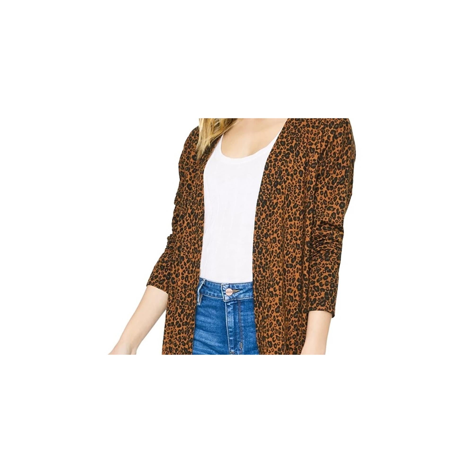 Sanctuary hot cheetah print long cardigan