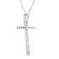 .38ct Diamond Cross Religious Pendant 14KT White Gold