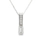 .06ct Zircon Diamond Fashion Pendants 10KT White Gold