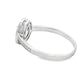.67ct Sapphire Diamond Ring 10KT White Gold