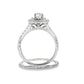 Lab Grown Diamond Fashion band rings 14KT White Gold