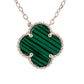 Malachite Fashion Pendants Sterling Silver